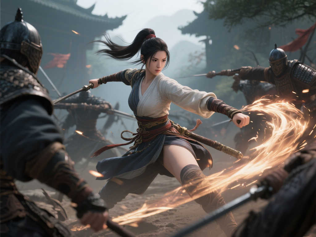 《明末》线下体验分享：4070S性能出色，女主颜值惊艳！